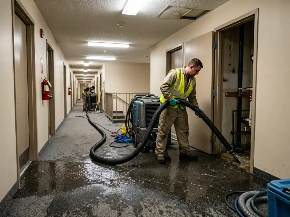 multi-unit-apartment-hallway-f-005 — frequently asked questions, Emergency Burst Pipe Water Extraction & Removal in Lely, FL